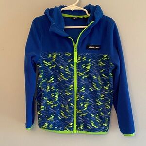 Lands End Toddler Boy Fleece Jacket